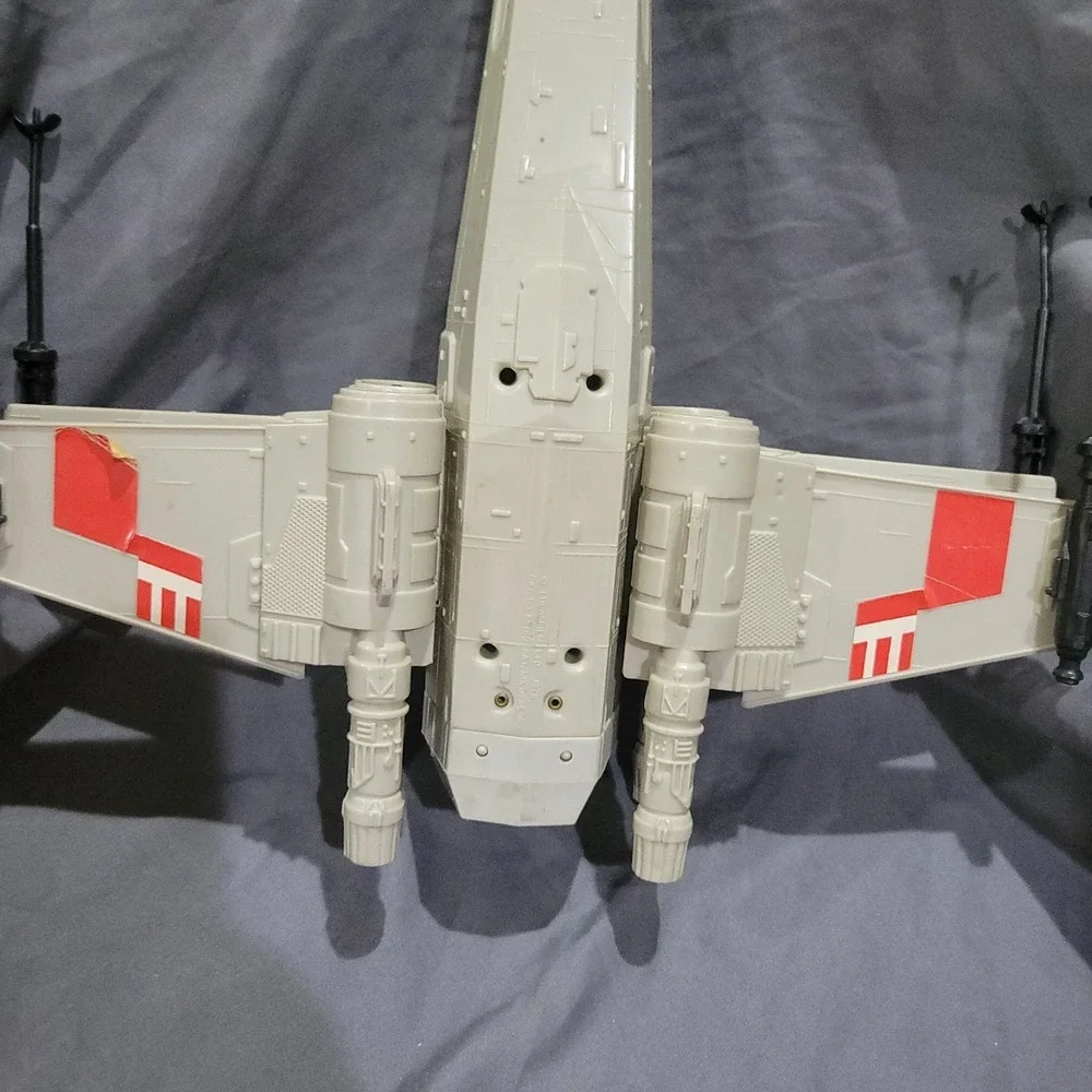 Star Wars Vintage ESB Battle Damaged X-Wing Fighter Kenner 1983 NOT Working